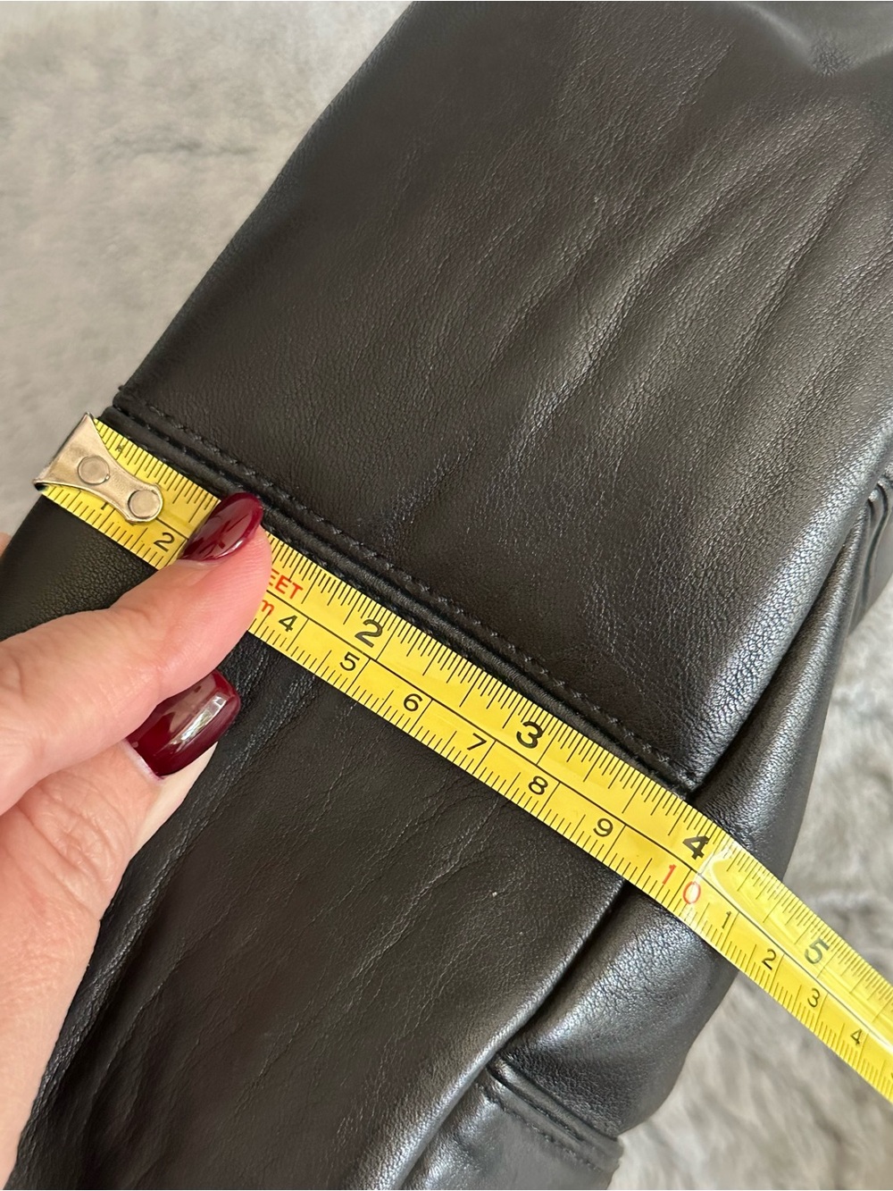 Coach Hamptons Leather Tote #8E92 - Picture 16 of 16